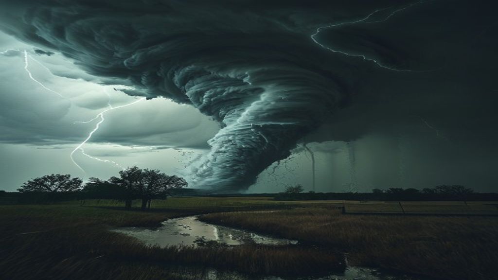 MISSISSIPPI MELTDOWN: Tornado Wrecks Havoc, Leaves Trail of DESTRUCTION and Vegetation-Less Existence