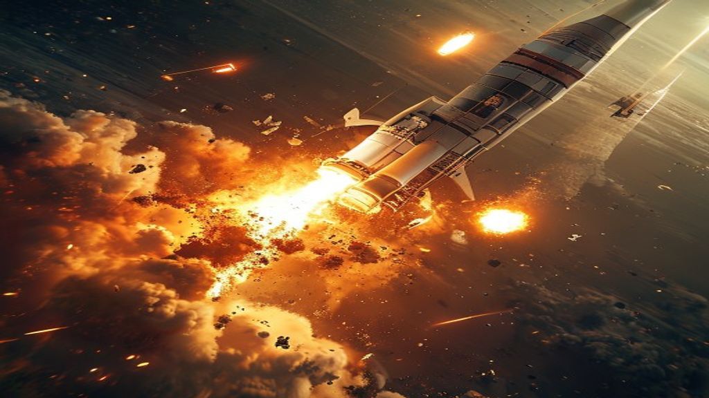 SPACE LAUNCH SYSTEM ROCKS OUT OF CONTROL TO KENNEDY SPACE CENTER, BRINGING DESTRUCTION AND CHAOS WITH IT!