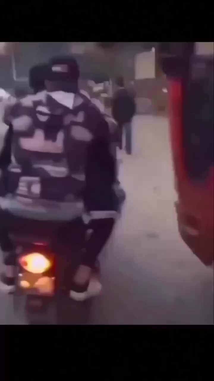 rude bike passenger