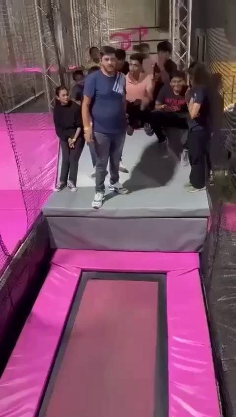 broken leg on trampoline