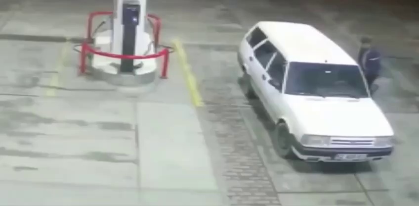 explosion at gas station