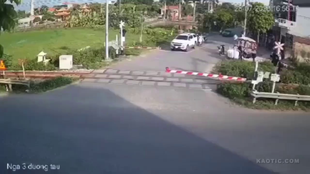 look left and right before crossing the road