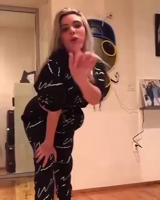 nice ass and nice dance but no luck