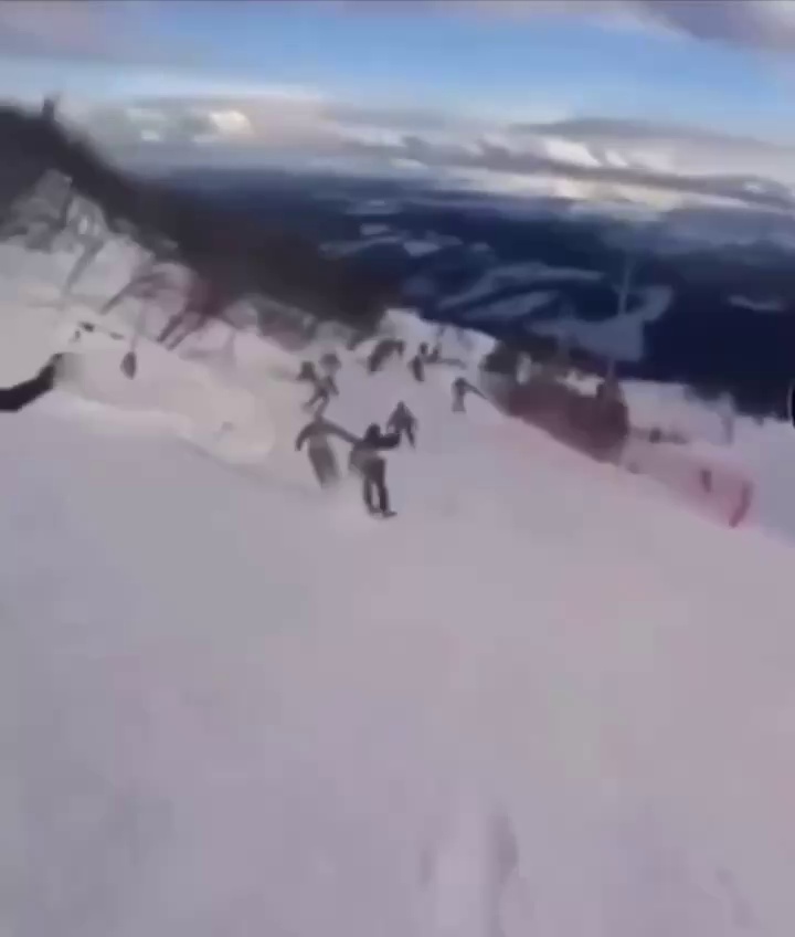 ski accident