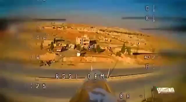 FPV drones hunting for Syrian army armored vehicles