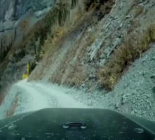 Dangerous Mountain Road